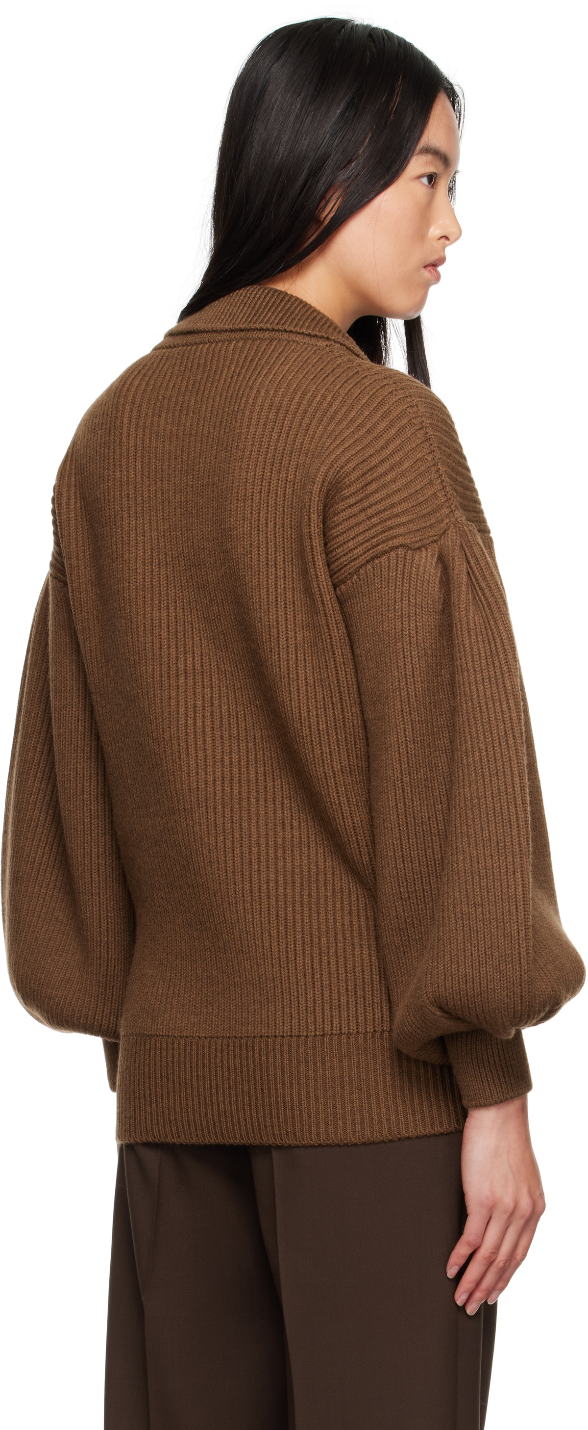Kika Vargas Brown Greta Sweater