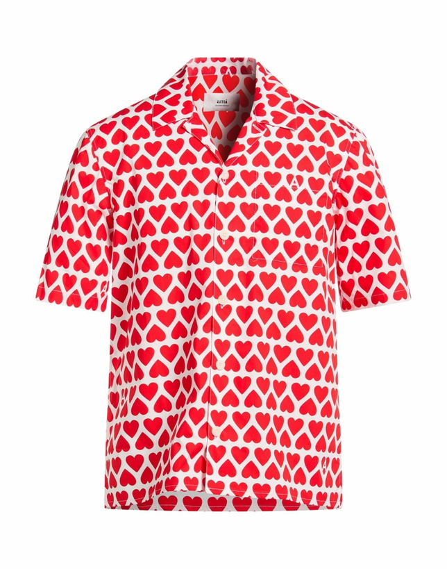 Photo: Ami Alexandre Mattiussi Mens Shirt in Red
