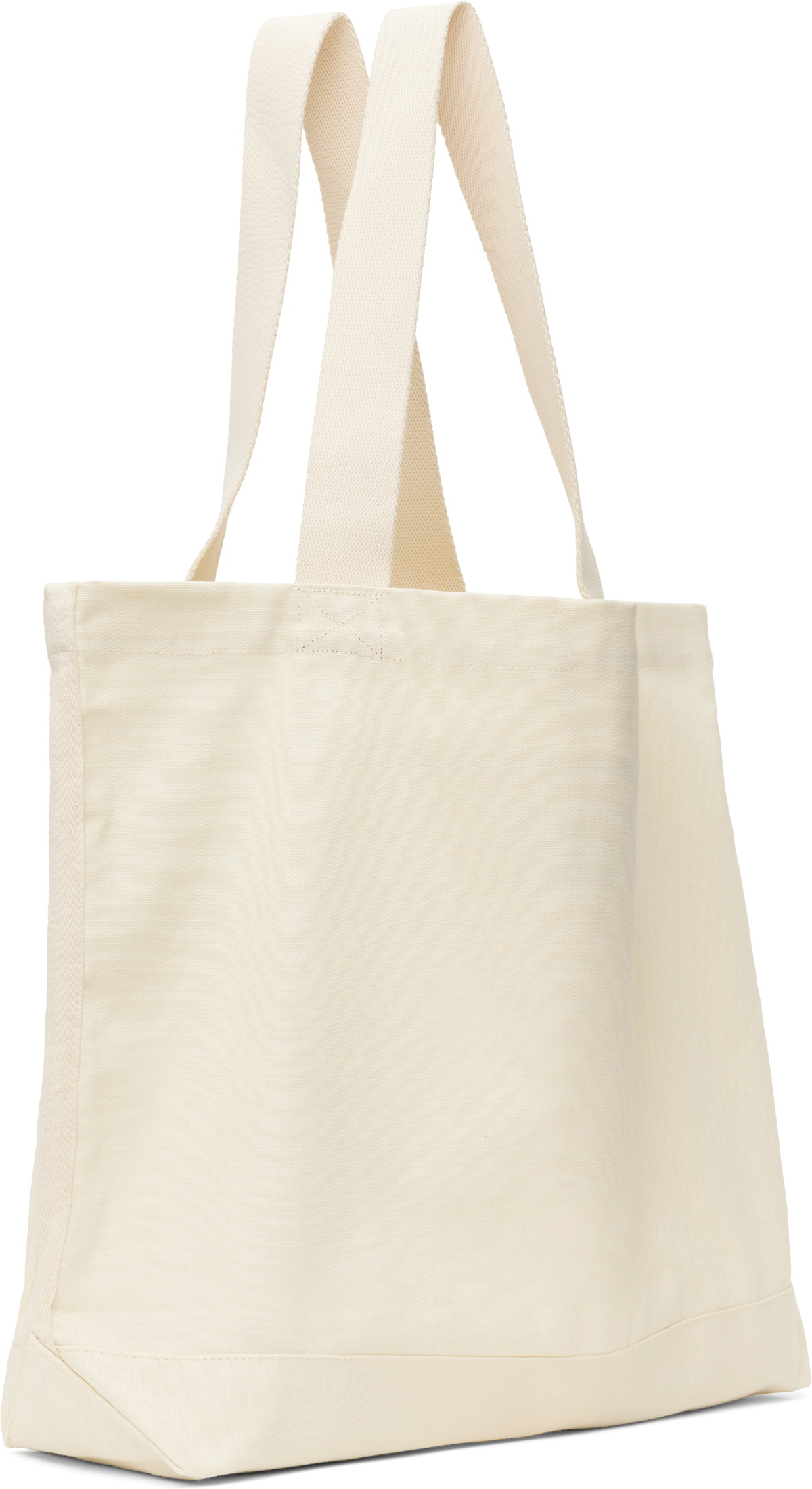 Maison Kitsuné Off-White 'Maison Kitsuné' Handwriting Tote