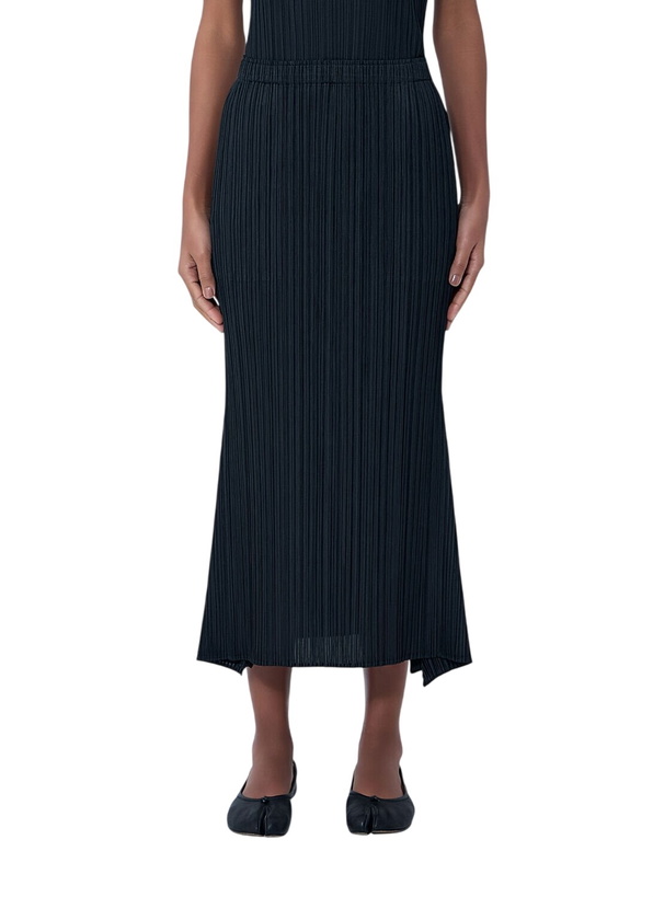 Photo: Pleats Please Issey Miyake Pleated Midi Skirt