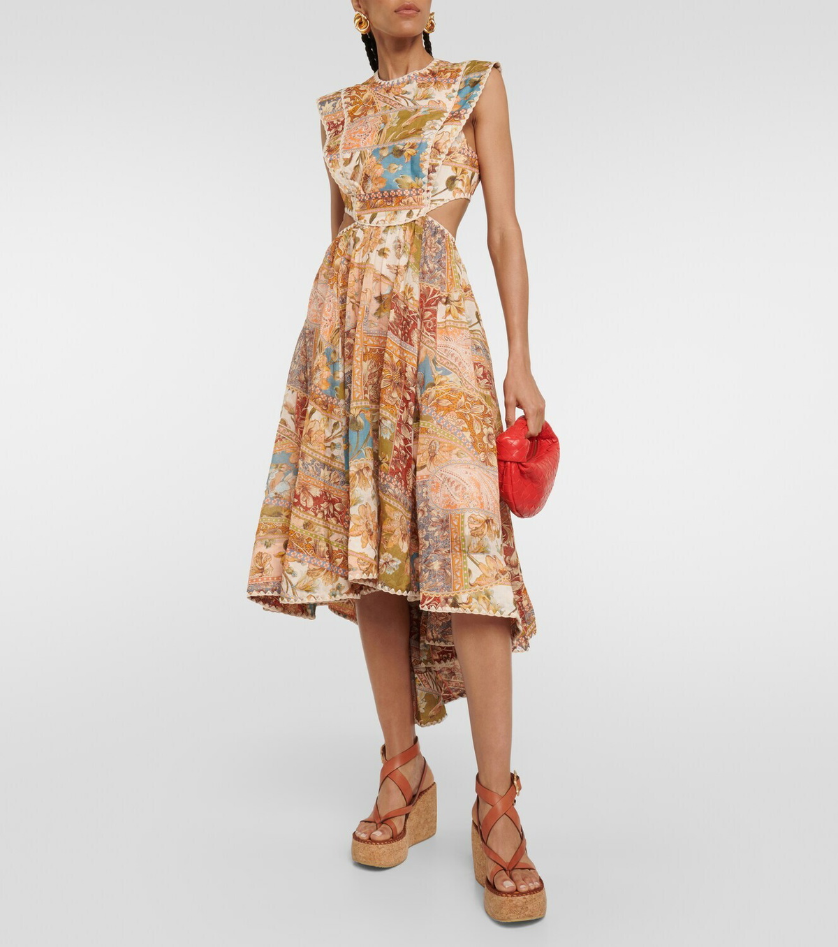 ZIMMERMANN レザー ミュール Jovani JB03592 Cream Sequin Spaghetti Strap Bridal Dress