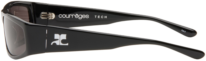 Courrèges Black Tech Sunglasses Courreges