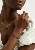 Aliita Star Cord Bracelet - Dark Green - One Size