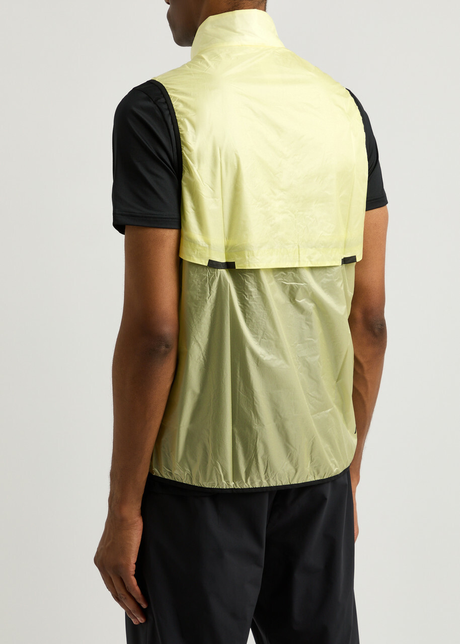 ON Weather Padded Nylon Gilet Yellow