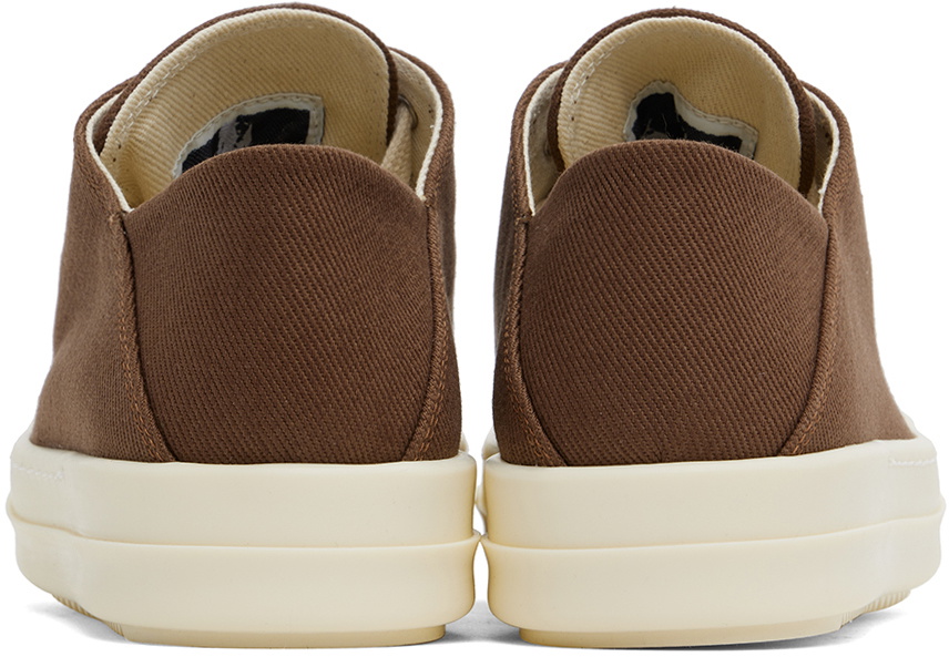 Rick Owens DRKSHDW Brown Porterville Slip On Sneakers Rick