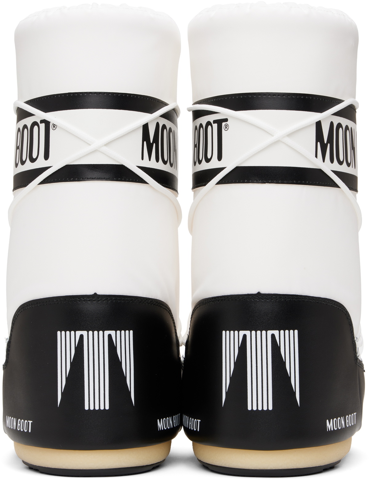 【未使用】MOON BOOT ミッドカフ Icon Nylon White 未使用】MOON BOOT ミッドカフ Icon Nylon White