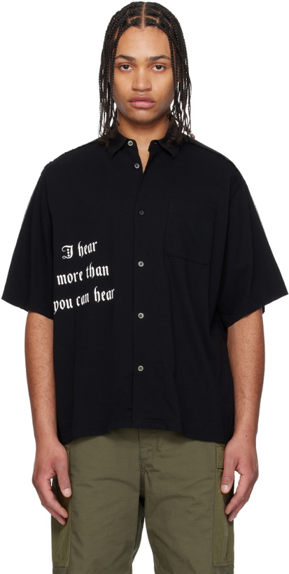 Photo: UNDERCOVER Black UP1F4404 Shirt