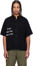 UNDERCOVER Black UP1F4404 Shirt