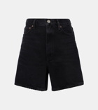 Agolde Stella high-rise denim shorts