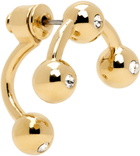 Lorette Colé Duprat Gold Quadri XS Single Earring