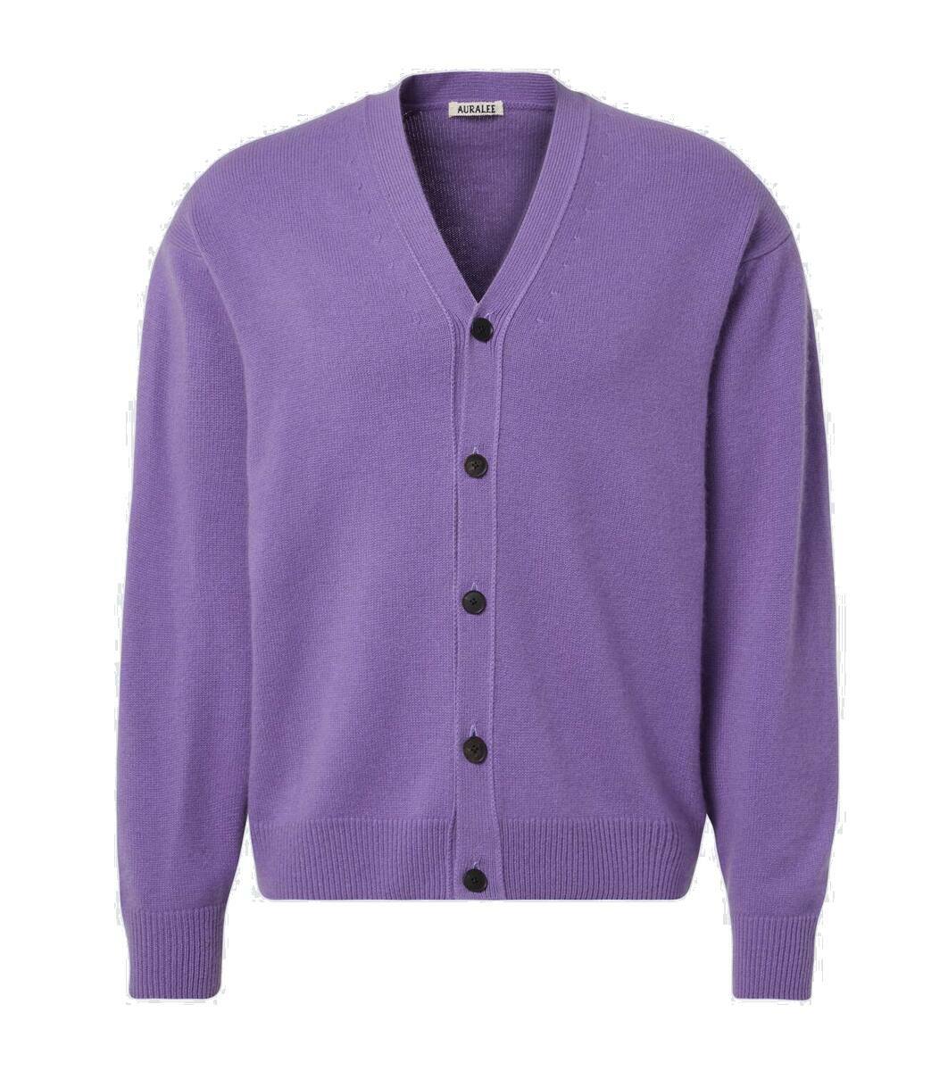 Auralee Cashmere cardigan Auralee