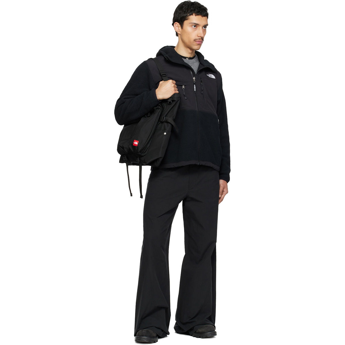 The North Face Black TNF Red Box Tote