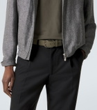 Brioni Suede belt
