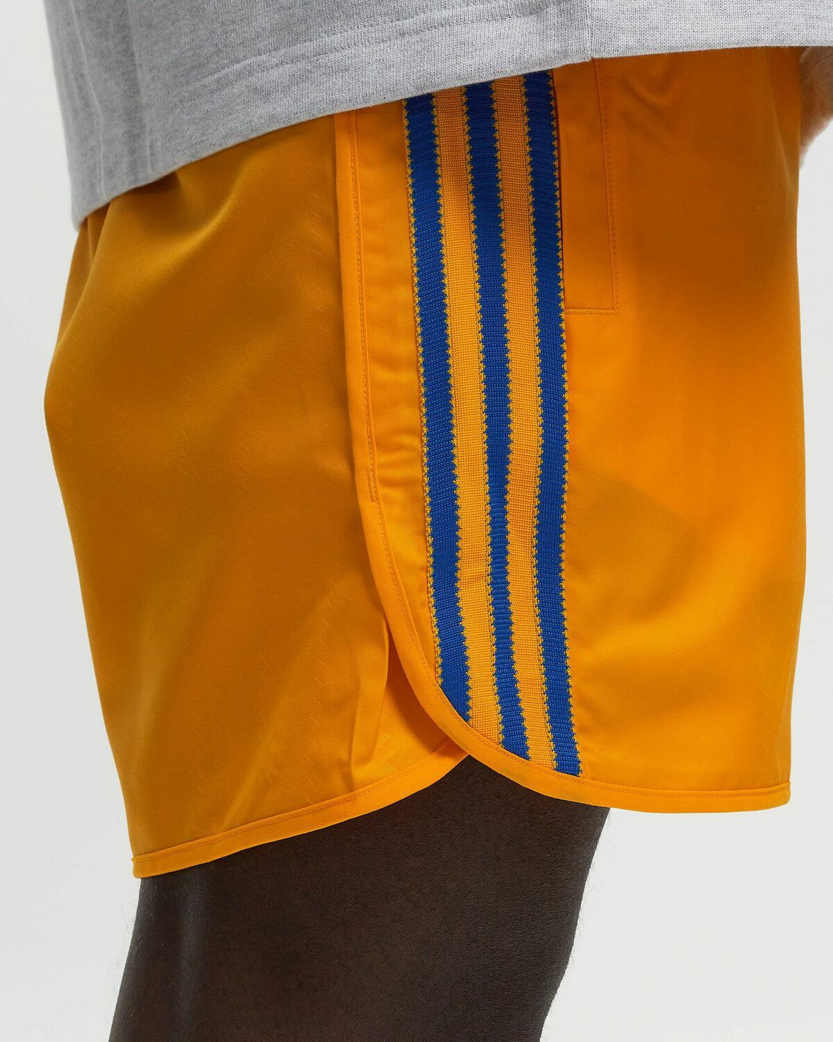 Adidas originals football shorts yellow online