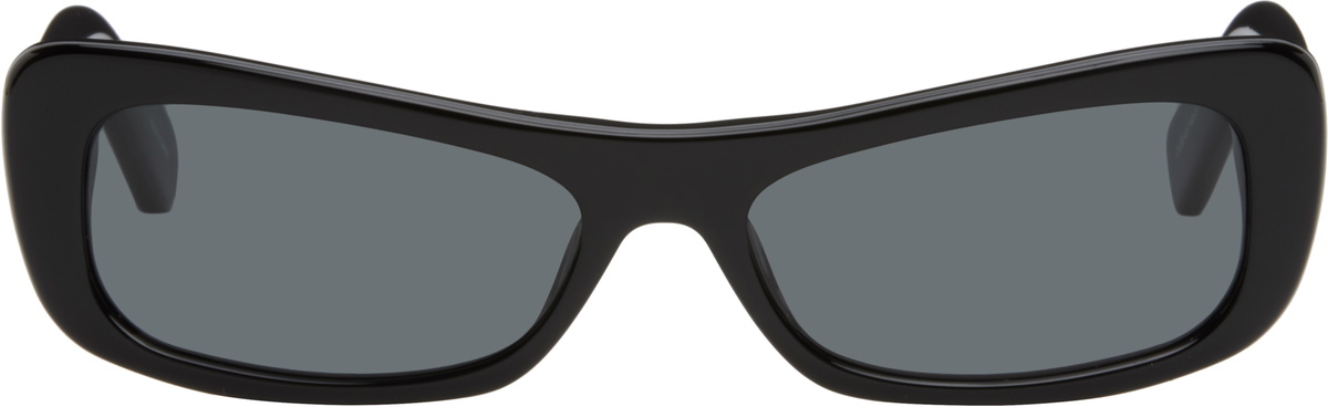 JACQUEMUS Black La Casa 'The Capri' Sunglasses