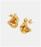 Alighieri - The Fractured Link 24kt gold-plated earrings