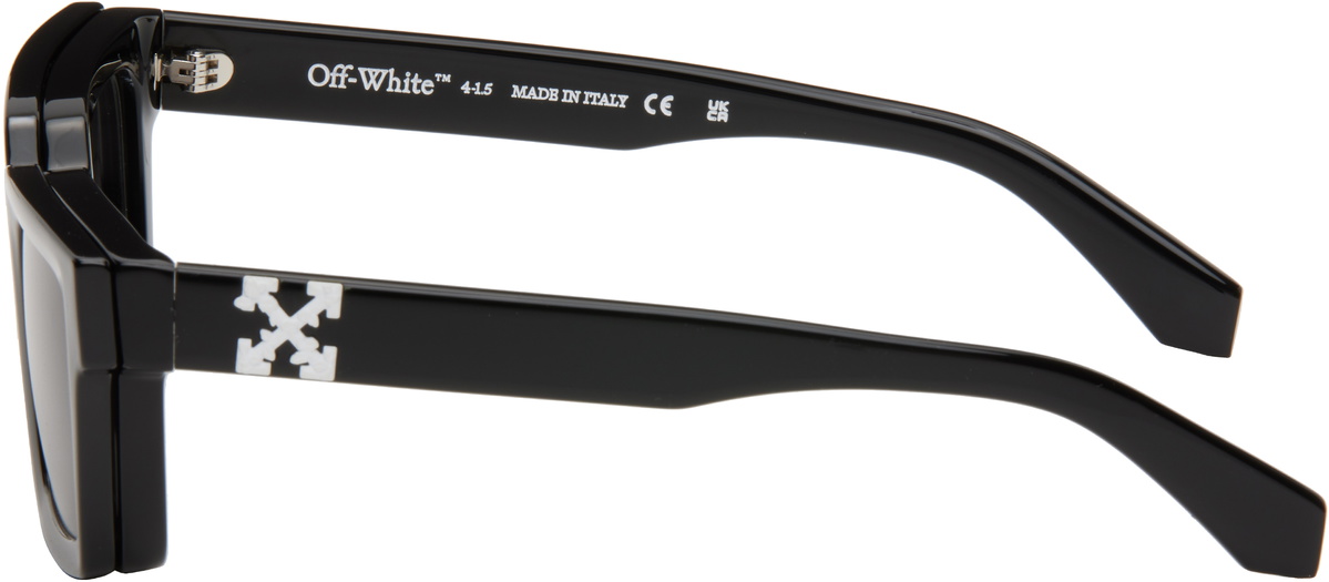 NWT Off-White Clip-On Clip On 50mm Sunglasses Off-White Clip On Sunglasses 1007 Black - eye-oo.com main image 3