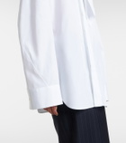 Givenchy Tie-neck cotton shirt