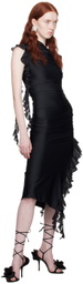 Fancì Club Black 'The Assassin' Midi Dress