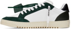 Off-White White & Green 5.0 Sneakers