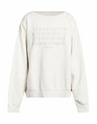 Maison Margiela Mens Sweatshirt in Off white