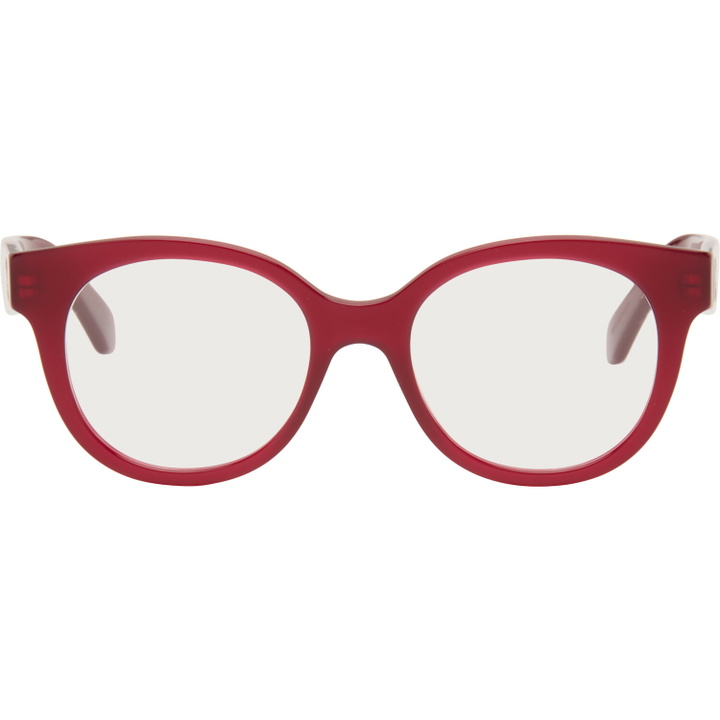 Photo: LOEWE Red Anagram Glasses