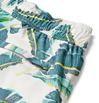 Onia - Charles Slim-Fit Short-Length Printed Swim Shorts - White
