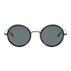 Garrett Leight Gunmetal Playa 48 Sunglasses