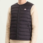 Danton Men's Inner Down Crewneck Vest in Black
