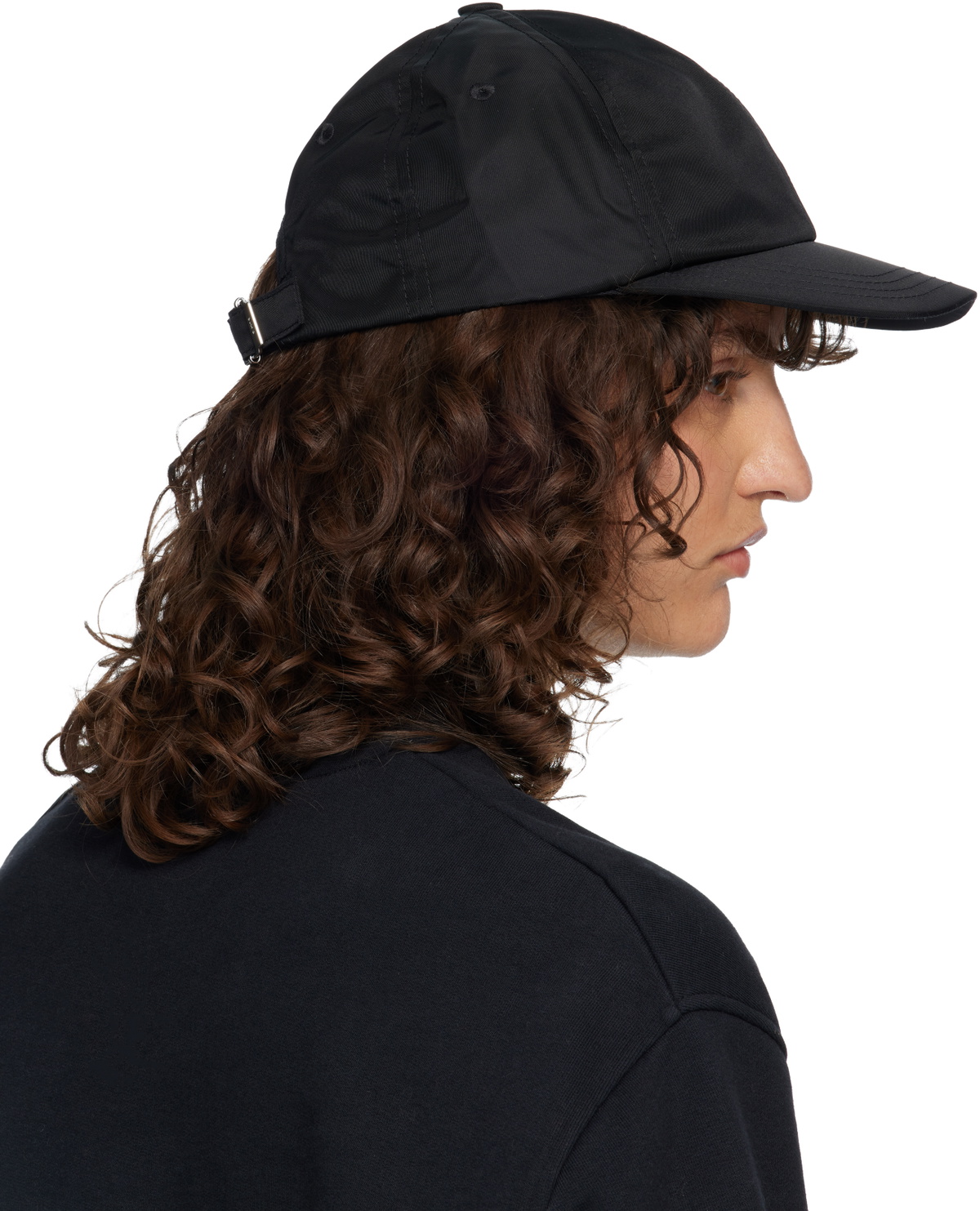 AMI Paris Black Ami de Coeur Stud Cap