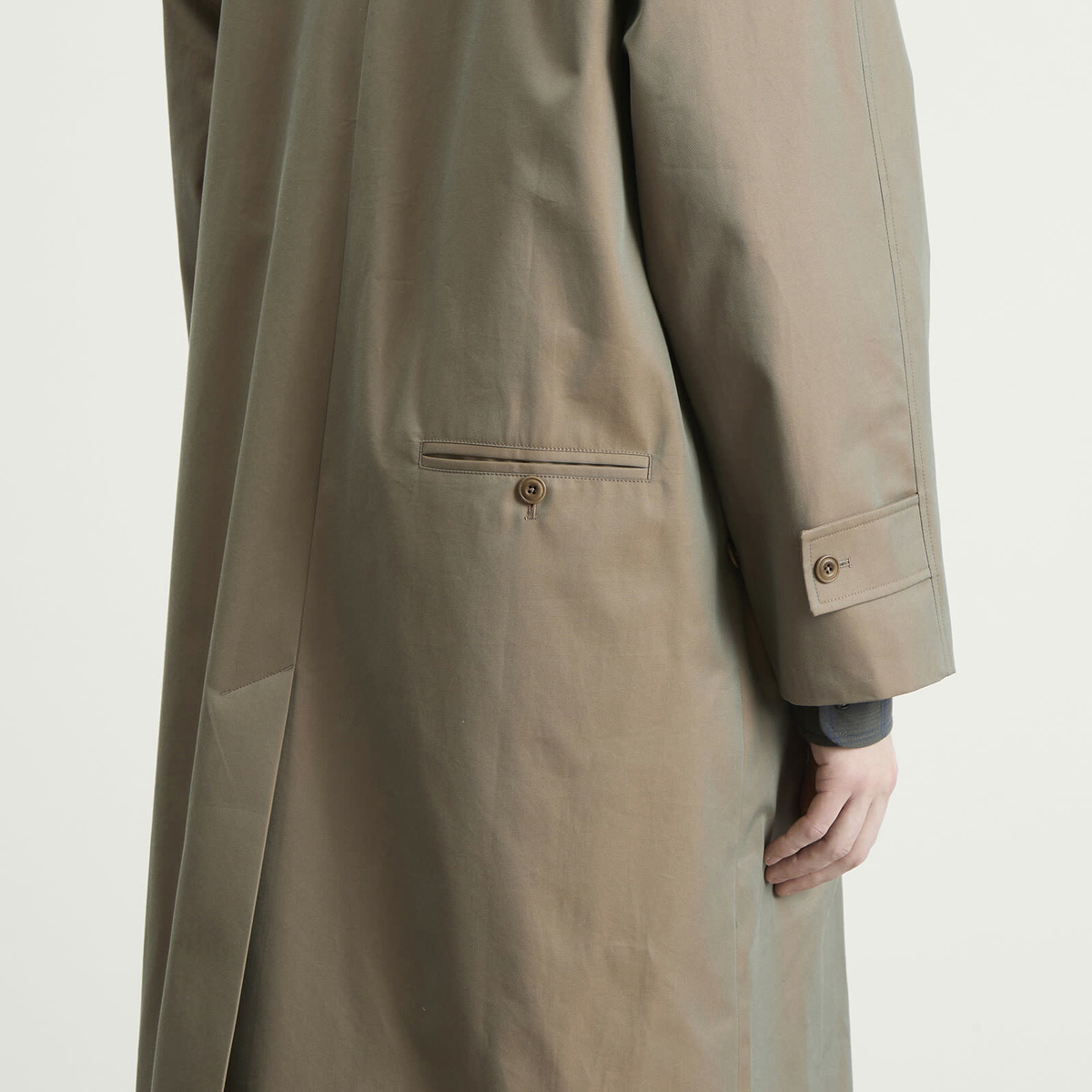 Sage Nation Men's Westminster Overcoat in Tropical Taupe