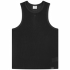 Courrèges Women's Sports Mesh Tank Top in Black