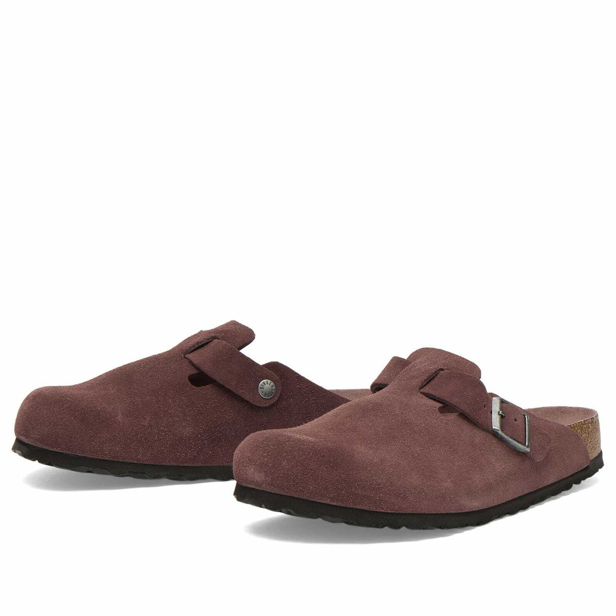 Birkenstock Men's Boston SFB Clog - Pepper Suede