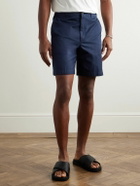 Dunhill - Straight-Leg Cotton-Twill Chino Shorts - Blue