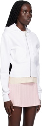 Paloma Wool White Cabaret Hoodie