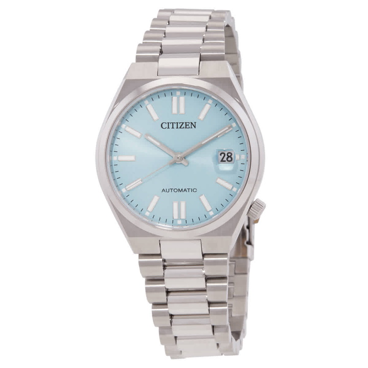 Photo: Citizen Tsuyosa Automatic Ice Blue Dial Watch NJ0200-50L