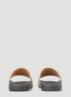 Furley Vintage Check Slides in Beige