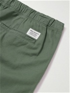 Norse Projects - Ezra Straight-Leg Stretch-Cotton Twill Trousers - Green