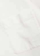 Lemaire Short Sleeve Cotton T-shirt Cream