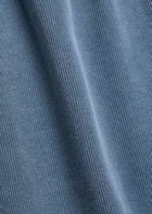 Free People Ever Had Ribbed Stretch-cotton T-shirt Blue