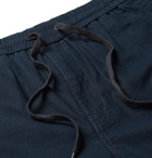 rag & bone - Reed Linen and Cotton-Blend Drawstring Shorts - Blue