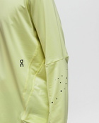 On X Paf Running Long T Yellow - Mens - Longsleeves