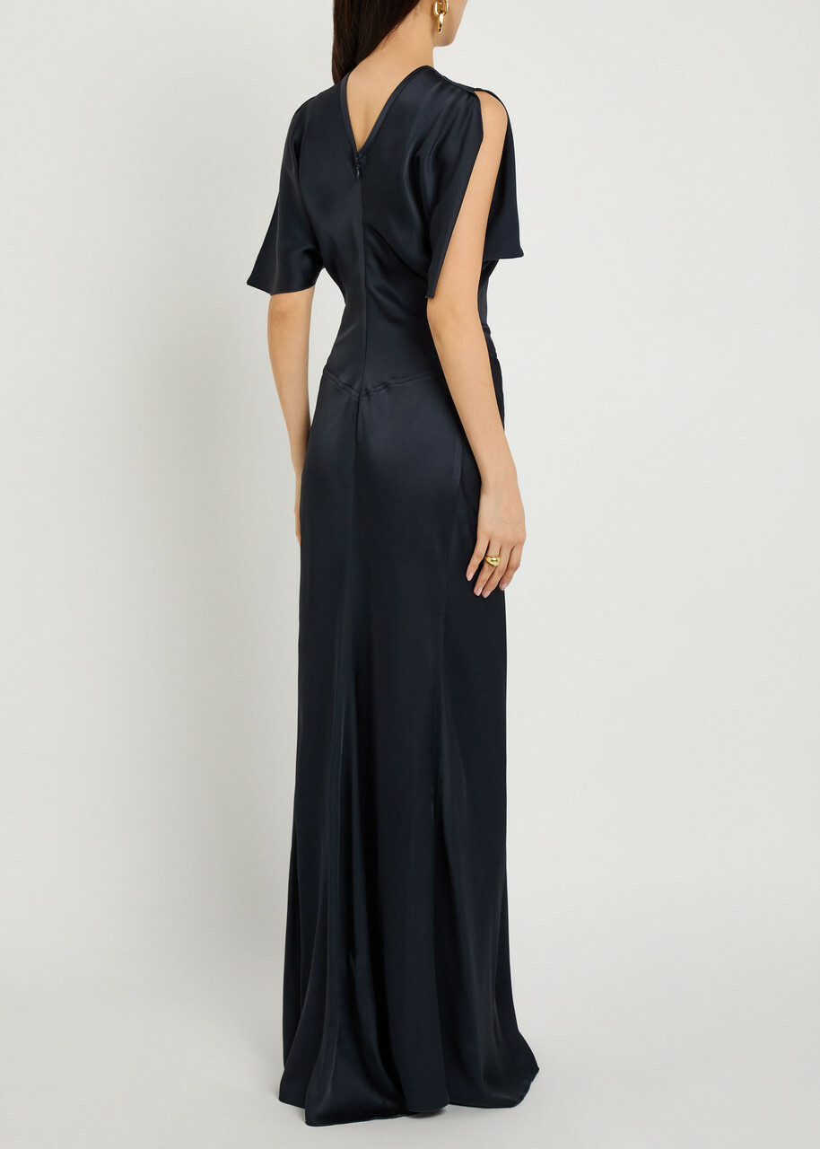 formal victoria beckham dresses Gathered Waist Gown main image 1