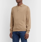 John Smedley - Belper Slim-Fit Merino Wool Polo Shirt - Brown