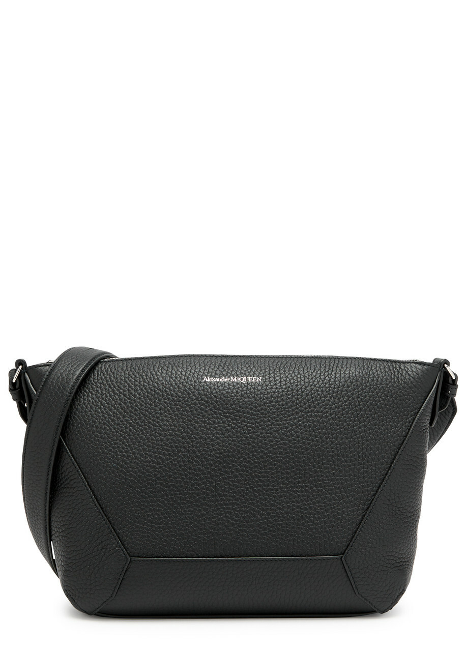 Alexander Mcqueen The Edge Leather Cross-body bag - Black - One