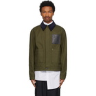Loewe Khaki Short Workwear Jacket