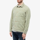 Folk Men's Assembly Jacket in Olive Chunky Cord