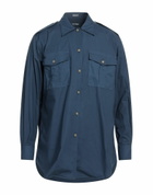 Massimo Alba Mens Shirt in Navy