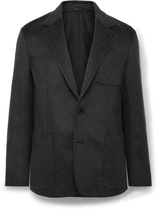 Photo: Paul Smith - Gents Unstructured Wool and Cashmere-Blend Blazer - Gray