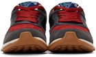 PS by Paul Smith Navy & Red Ware Sneaker